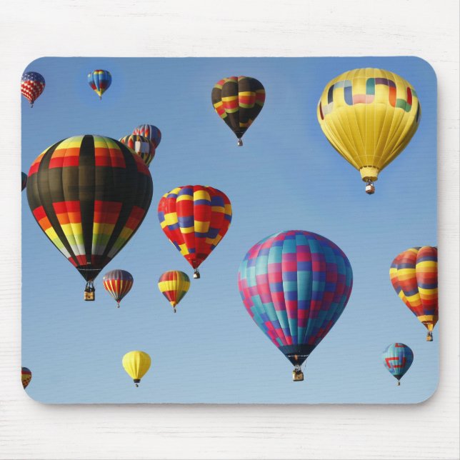 Beautiful Hot Air Balloons Mouse Mat (Front)