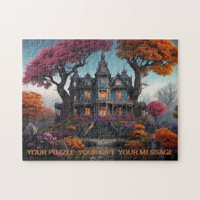 Beautiful House & Garden  Jigsaw Puzzle (Horizontal)