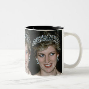 Beautiful! HRH Princess of Wales Two-Tone Coffee Mug