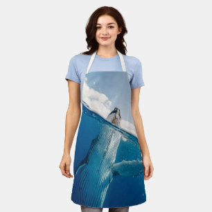 Beautiful Huge Whale Apron