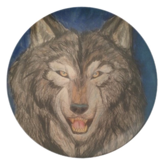 beautiful hunter plate (Front)