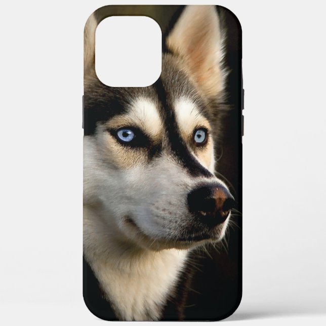 Beautiful Husky Throw Pillow Case-Mate iPhone Case (Back)