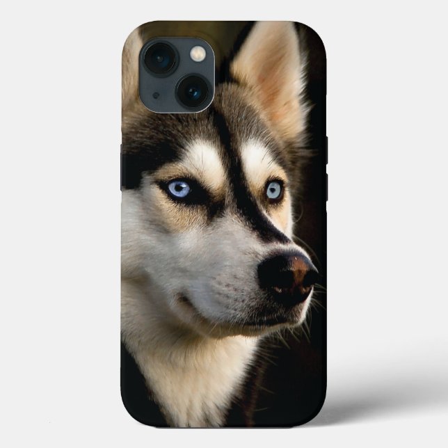 Beautiful Husky Throw Pillow Case-Mate iPhone Case (Back)