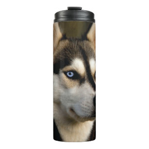 Beautiful Husky Throw Pillow Thermal Tumbler