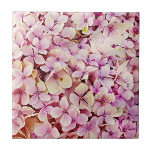 Beautiful Hydrangea Flowers Tile