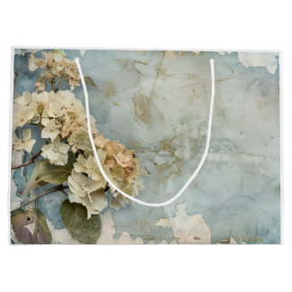 Beautiful Hydrangea Gift Bag - Custom artistic