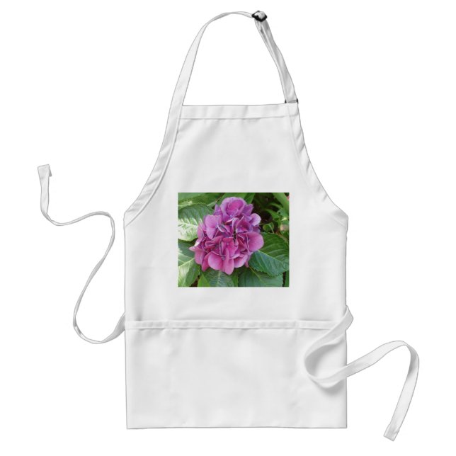 Beautiful Hydrangea Standard Apron (Front)