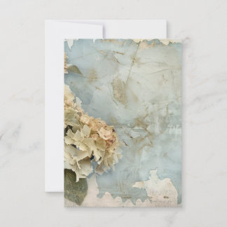 Beautiful Hydrangea Thank you card