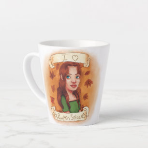 Beautiful I Love Pumpkin Spice Latte mug