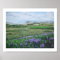Beautiful Icelandic landscape by Pola.B.Alex Art