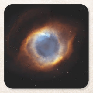 Beautiful Image of Distant Space Square Paper Coaster
