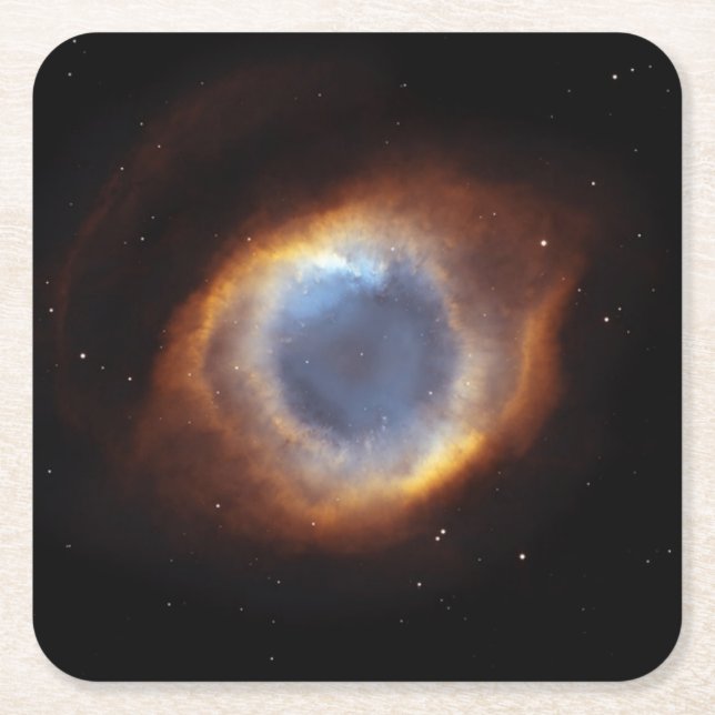 Beautiful Image of Distant Space Square Paper Coaster (Front)