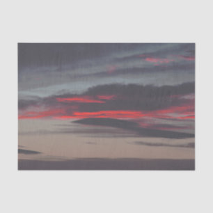 Beautiful image of the sky as night falls tissue paper