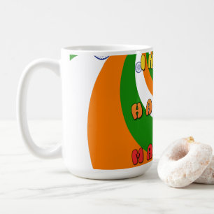 Beautiful India National Flag Colours Hakuna Matat Coffee Mug