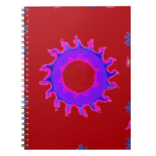 Beautiful Indian Motif Mehndi Art Design Notebook