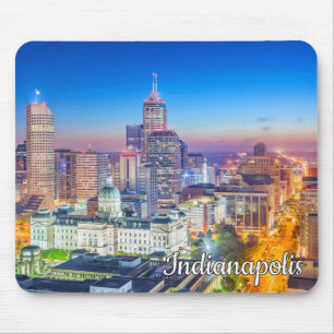 Beautiful Indianapolis, Indiana, United States Mouse Mat
