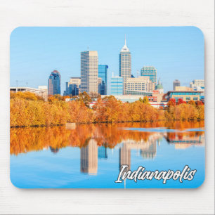 Beautiful Indianapolis, Indiana, United States Mouse Mat