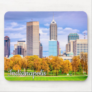 Beautiful Indianapolis, Indiana, United States Mouse Mat