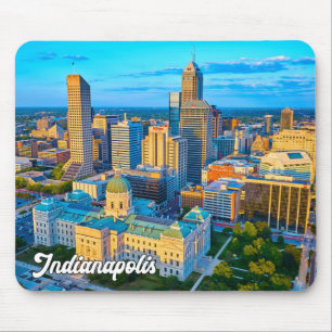 Beautiful Indianapolis, Indiana, United States Mouse Mat