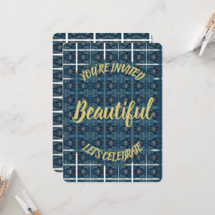 Beautiful Invitation - CUSTOMIZE It