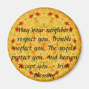 Beautiful Irish Blessing - IRELAND Magnet