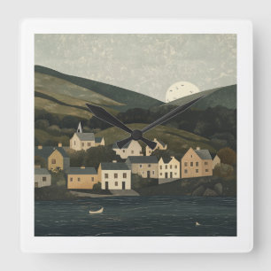 Beautiful Irish Countryside Clock