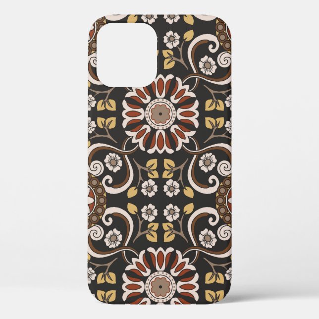 Beautiful islamic medallion seamless pattern texti Case-Mate iPhone case (Back)