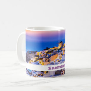 Beautiful island Santorini Coffee Mug