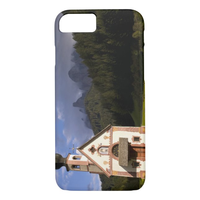 Beautiful isolated lonely church called Rainui Case-Mate iPhone Case (Back)