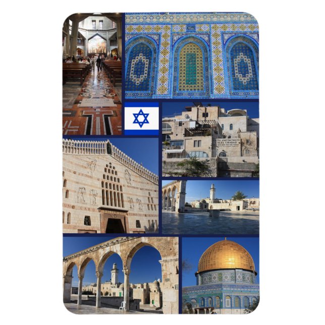 Beautiful Israel,  Magnet (Vertical)