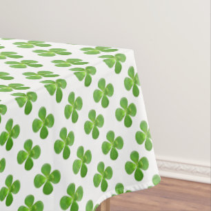 Beautiful Jade Tree Green Leaves Tablecloth