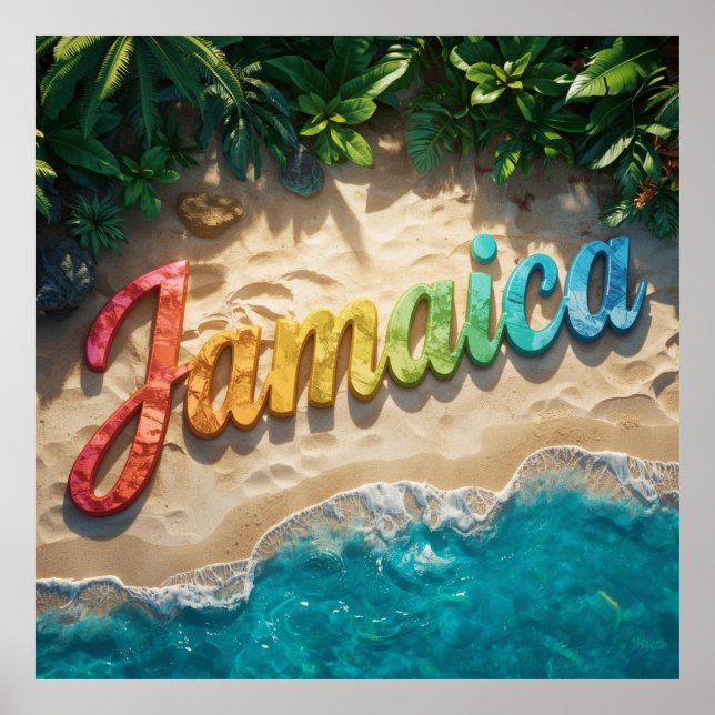 beautiful jamaica  poster (Front)