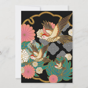 Beautiful Japanese design Invitation