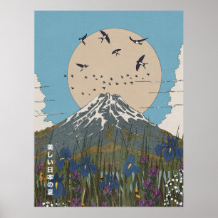 Beautiful Japanese Summer Poster