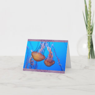 Beautiful Jellyfish Blank Note Card