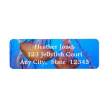 Beautiful Jellyfish Labels