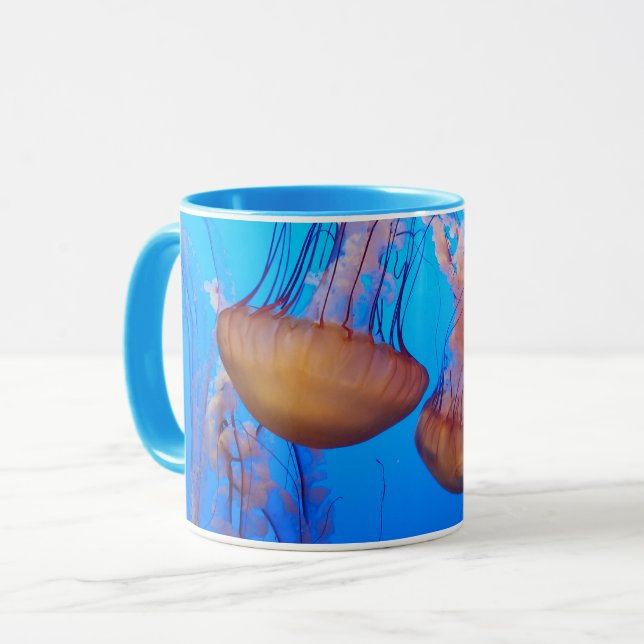 Beautiful Jellyfish Mug (Front Left)