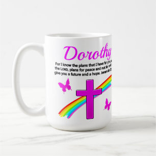 BEAUTIFUL JEREMIAH 29:11 PERSONALIZED CHRISTIAN COFFEE MUG