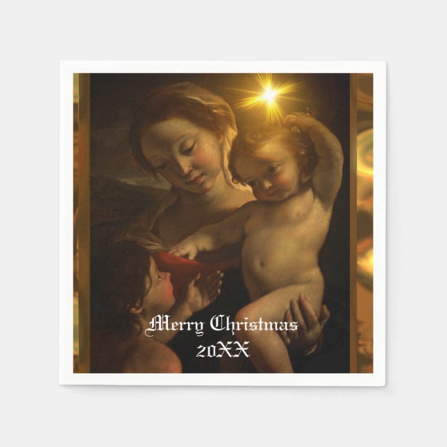 Beautiful Jesus Napkin (Front)