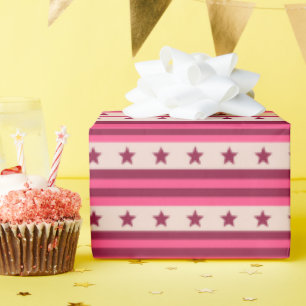 Beautiful Joyful Romantic Vintage Any Age Birthday Wrapping Paper