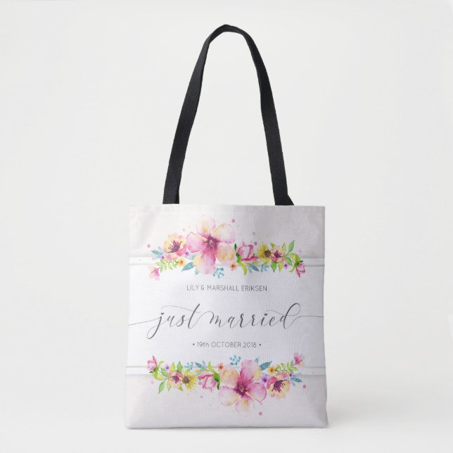 Beautiful Just Married Wedding | Tote Bag (Front)