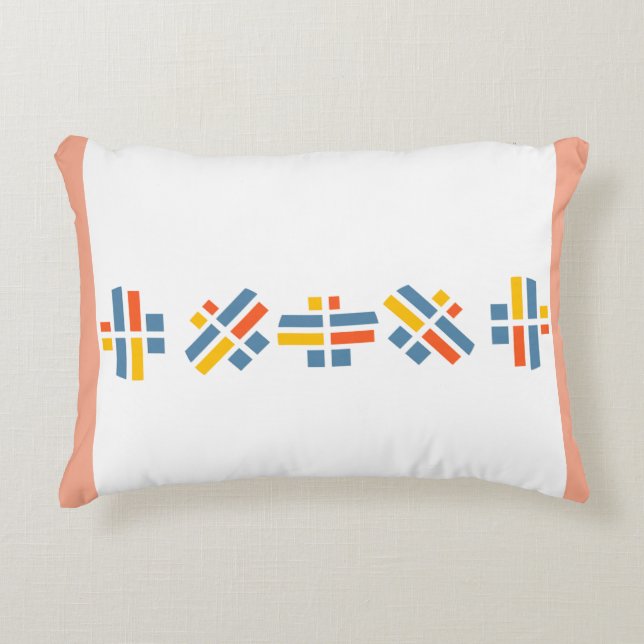 Beautiful K- pattern No. 1 Pillow (Front)