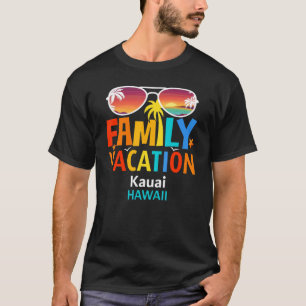 Beautiful Kauai Island Matching Outfits Family Vac T-Shirt