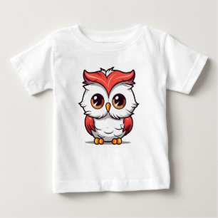 Beautiful Kawaii Style Owl Cartoon-77038 Baby T-Shirt