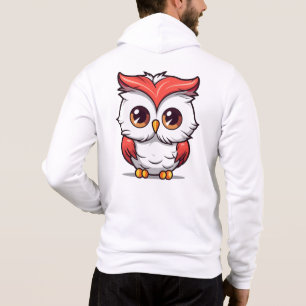 Beautiful Kawaii Style Owl Cartoon-77038 Hoodie