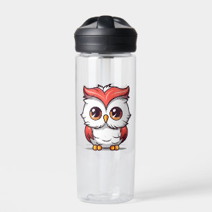 Beautiful Kawaii Style Owl Cartoon-77038 Water Bottle