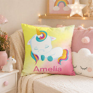 Beautiful Kawaii Unicorn Cushion