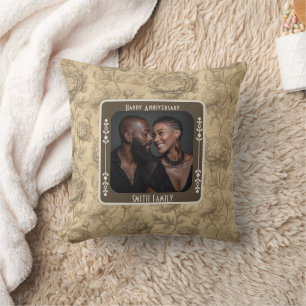 Beautiful Keepsake 50Th Wedding Anniversary  Cushion
