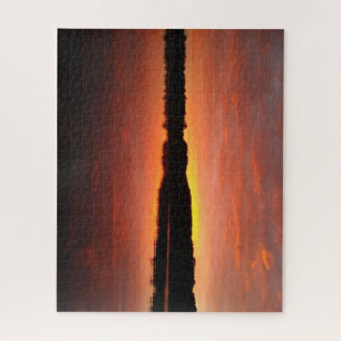 Beautiful Kensington Lake at Sunrise Puzzle