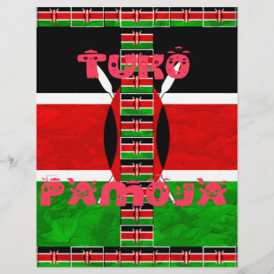 Beautiful Kenya Flag Tuko Pamoja Inspirational